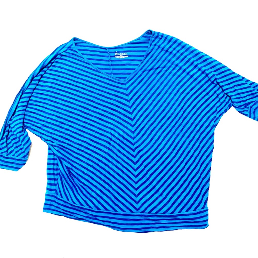Lane Bryant size 18/20 light blue and navy top